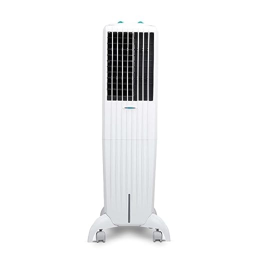 Symphony Diet 35T Personal Tower Air Cooler For Home with Honeycomb Pad, Powerful Blower, i-Pure Technology and Low Power Consumption (35L, White)