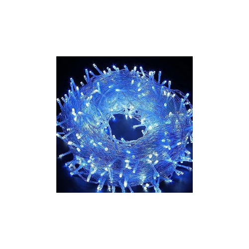 Desidiya® Led Rice Light for Decoration String and Series Light for Diwali Christmas Indoor Outdoor Decoration Bedroom Wedding, Birthday Party Patio,10meter 35 Foot (Blue)