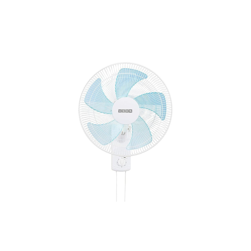 Usha Pentacool 5 Blade 400mm Wall Fan (White)