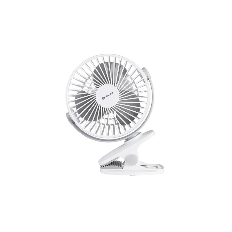 Bajaj PYGMY MINI 110 MM PERSONAL FAN - WHITE SMOKE, small