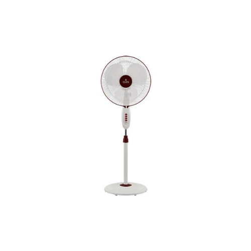 Polycab Unicorn 400MM Pedestal Fan(White Maroon)