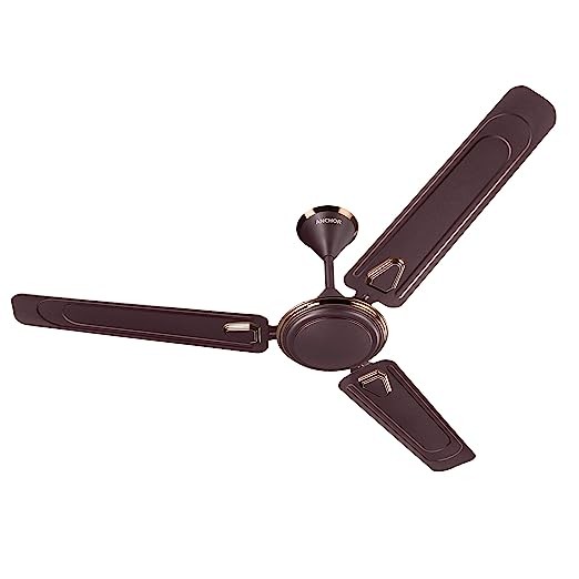 anchor by panasonic Raveno 1200mm Ceiling Fan (FalsaRed Briken)