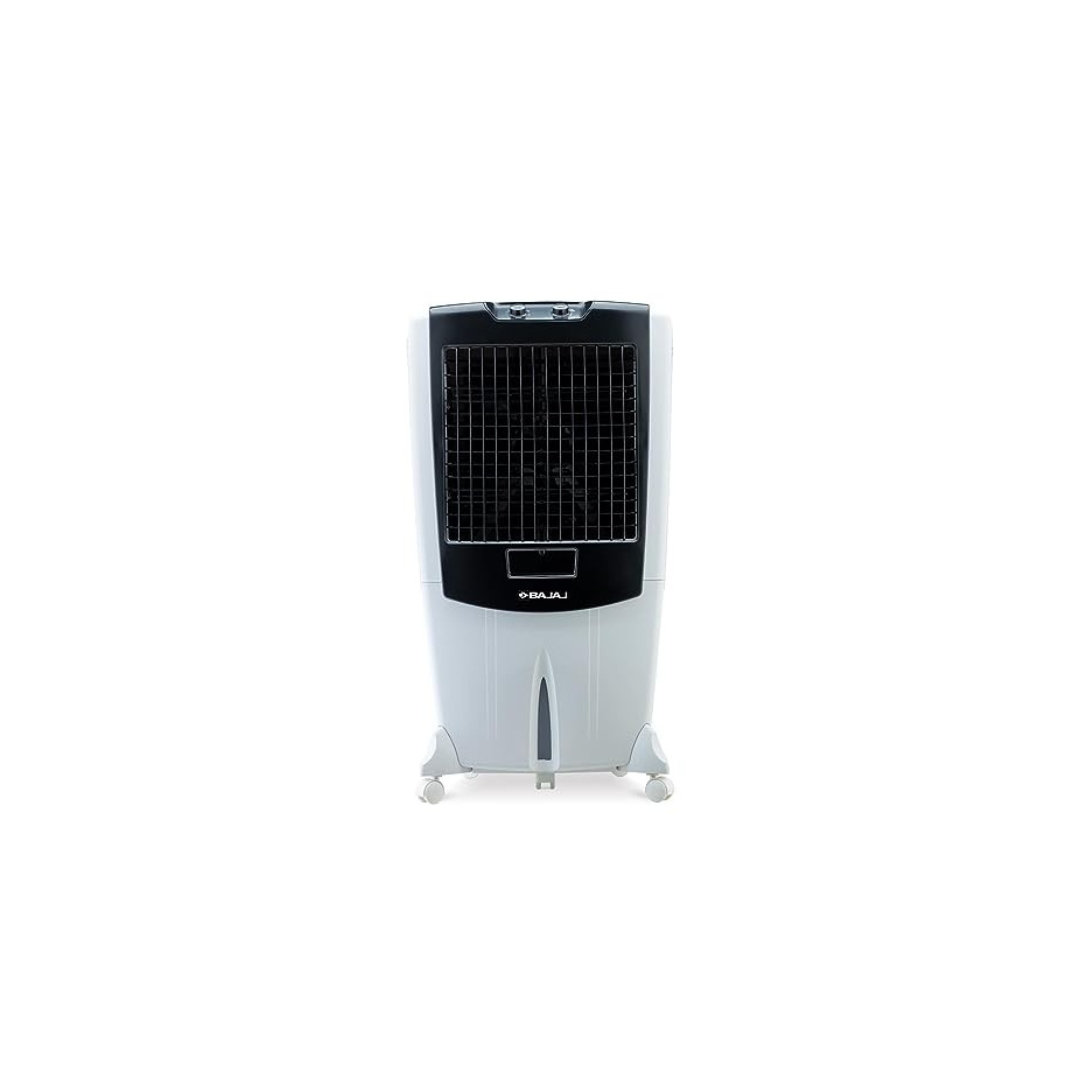 Bajaj DMH 95 95L Desert Air Cooler with DuraMarine Pump (2-Yr Warranty by Bajaj), Ice Chamber, Antibacterial Hexacool Technology, 100 feet Air Throw & 3-Speed Control, White Air Cooler for home