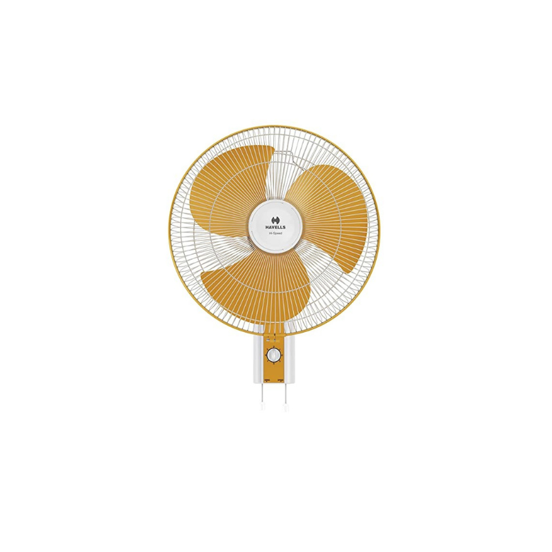 Havells Marvelwind HS 400mm Wall Fans (Whiite Yellow )