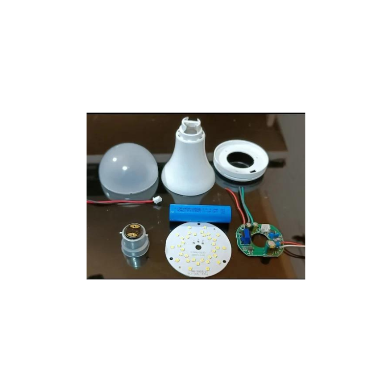 12W ACDC Rechargeable LED Bulb Raw Material HPF Type,2600 mh, Aluminium alloy Category