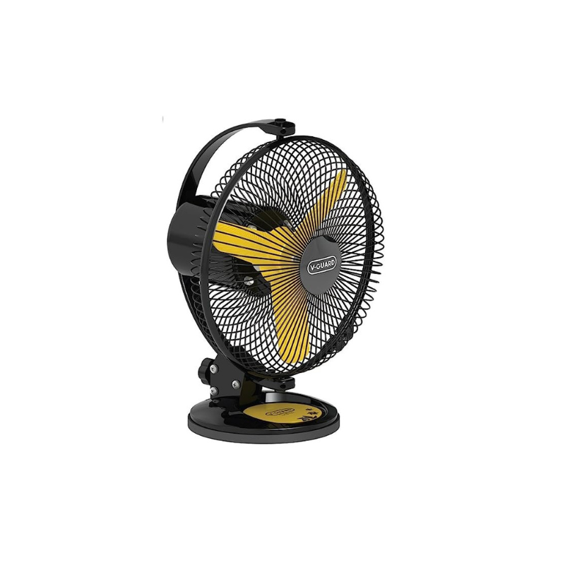 V-Guard Personal Fan- Selfee 225mm Yellow Black