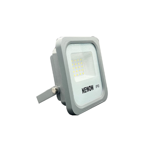 NEWOW 10W Classic IP-65 Waterproof Flood LED Light for Outdoor Purposes Powder Coated Aluminum Body  (White)
