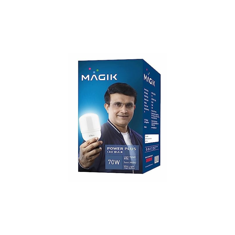 MAGIK Power Plus 70W LED Bulb B22 Cool White (Pack of 1) Cool Day White