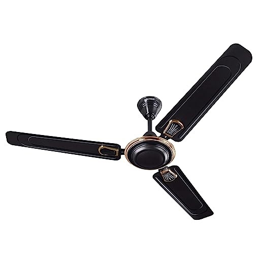 anchor by panasonic Finnair 1200mm Ceiling Fan (SmokeBrown Briken)