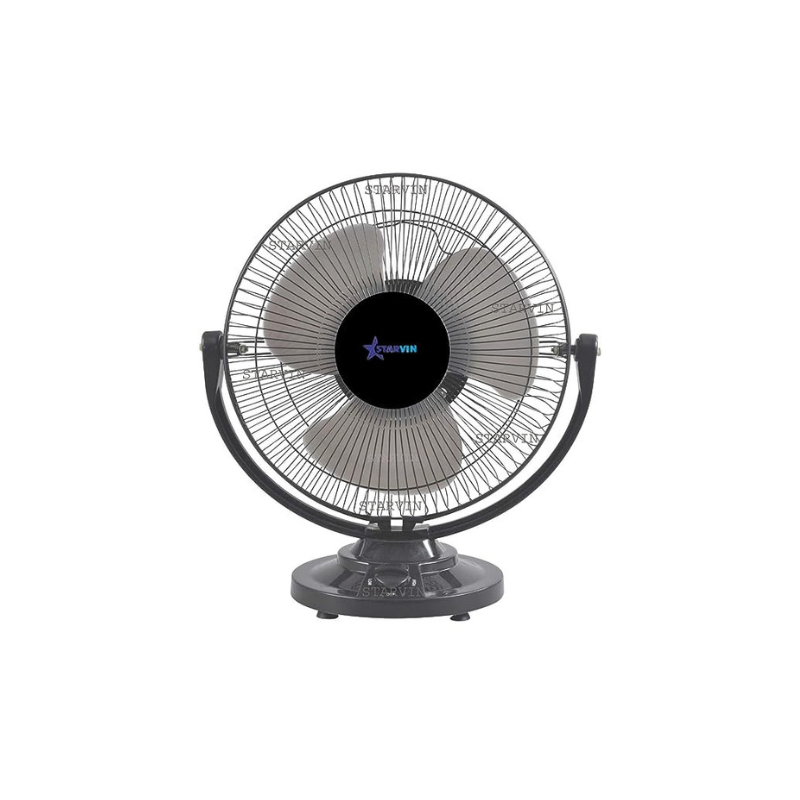 STARVIN Wall Fan High Speed 12 inch 3 Blade Wall-Mounted Fan and Table fan with 100% Copper Winding Low Noise Motor All Purpose Wall Cum Table Fan 1 Season Warranty || Model- Black Beauty || SW44