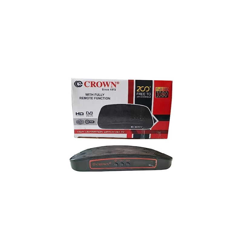 Free Dish Set Top Box DTH MPEG4 Technology Full HD Set Top Box for 115+ Life Time Free TV Channels Free Dish Stream