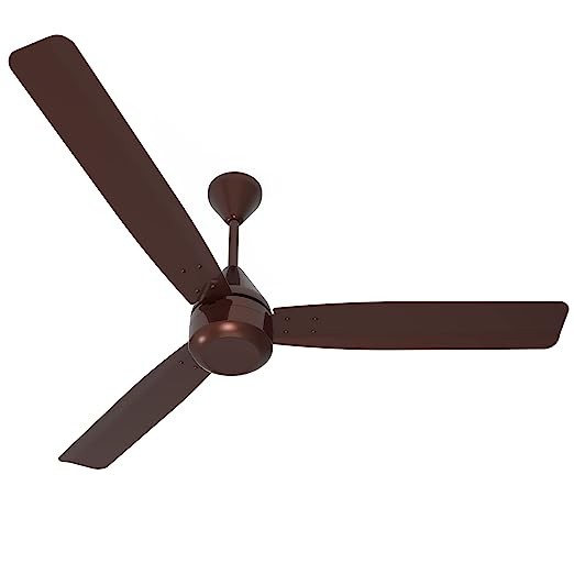 Crompton Energion Groove 1200mm (48 inch) Ceiling Fan (Coffee Brown), Pack of 1, (5 Years Warranty)