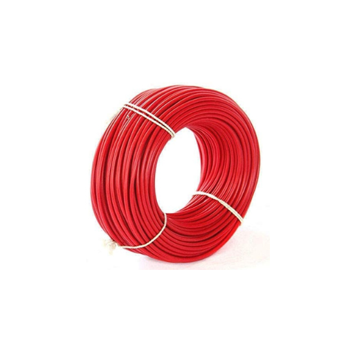 Polycab FRLS 300 Meter 2.5 SQ mm Copper PVC Insulated Single Core Panel Wire For Home & Industrial Use 1100V - Red