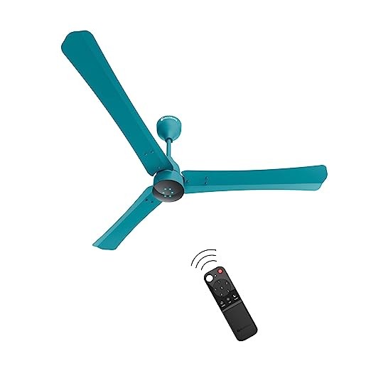 atomberg Renesa+ 1200 mm BLDC Motor with Remote 3 Blade Ceiling Fan (Aegean Blue)