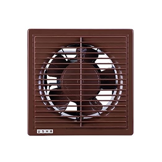 USHA Striker High Speed 150mm Sweep Size, 175mm Duct Size Exhaust Fan (Brown)