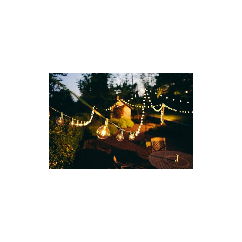 The Bright Storey ® 25 ft G40 Globe Hanging Indoor/Outdoor String Light