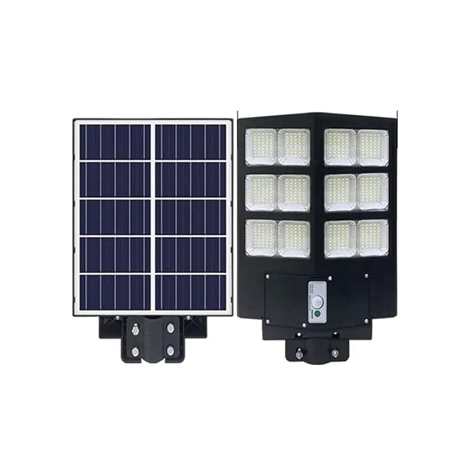kh Solar 100 W Street Lights Outdoor Flood Lights Dusk to Dawn Security Lights High Lumen Solar Powered/Street Light with Waterproof (Pole not Included)