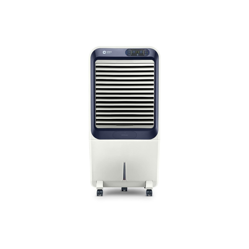 Orient Electric Knight 70L Desert Air Cooler with Densenest Honeycomb pads, Ice chamber, Dust Filter & High Air Delivery | Desert Cooler for home (Grey)