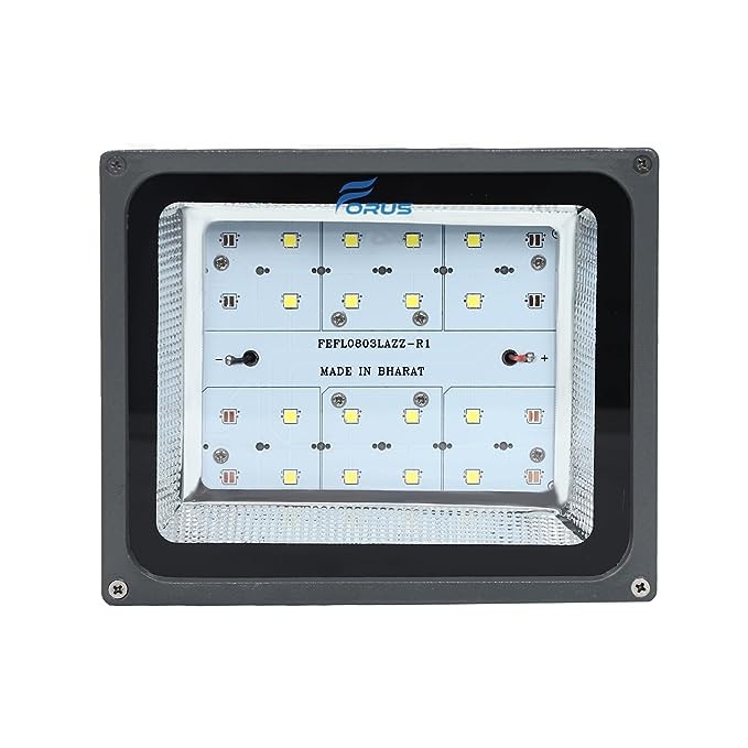 Forus 50W LED Flood Light with 10 Years Warranty, Cool White, Waterproof Outdoor Flood Light with Superior Brightness and More Electricity Saving Feature, Durable Periphery & Boundary Wall Light