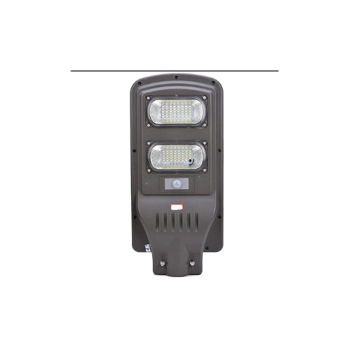 LUMENSY Lights 60 WATT LED Solar Street Light Rectangular Solar Street Light IP65 Water-Proof 6500k All-in-One(Cool White, Grey)