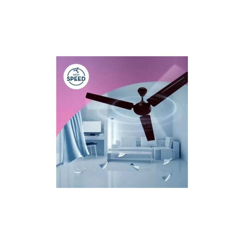 Crompton SUREBREEZE SEA SAPPHIRA (1 Star) 1 Star 1200 mm 3 Blade Ceiling Fan