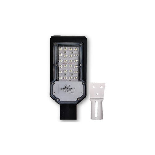 OTS LIGHTS Outdoor 24W Lens Street Light, Waterproof Light ( 24W, Cool White - 6500K ) Plastic,AC