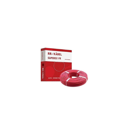 Rr Kabel Superex FR PVC Insulated Single Core Wire 2.5 Sq.mm (Red)