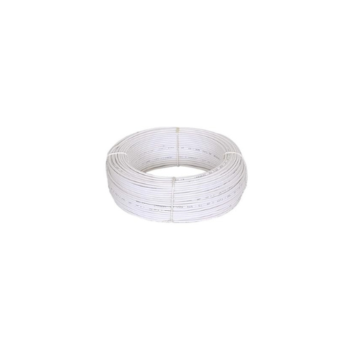 GVD PVC & FR Insulated 1mm Single Core Flexible Copper Wires and Cables for Domestic/Home Electric Wire/Industrial Electric/ 90 Mtr/Electrical Wire (White)