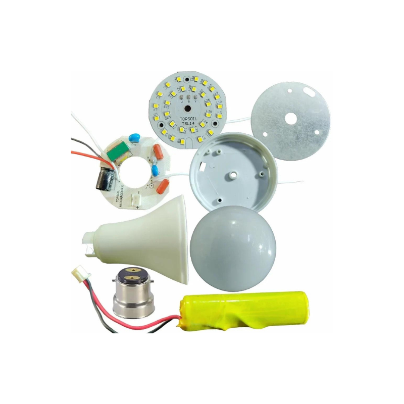 Ac Dc Led Bulb Raw Material, LED Bulb Power: 9 W, 6 W - 10 W 12 watt