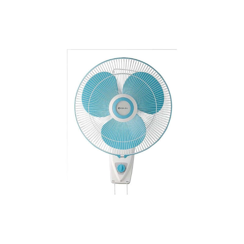 Bajaj AIRSTREAM 60 W 400 MM WALL FAN, FULL COPPER MOTOR, BLUE, medium