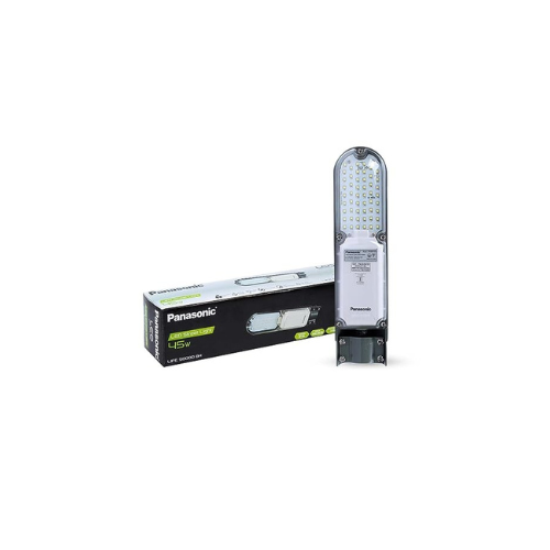 Panasonic PSTM01457 LED 45 Watt Street Light|Outdoor Street Light with Waterproof and IP-65 Protection, 6500K (4500 Lumen,Aluminium), Grey, Standard