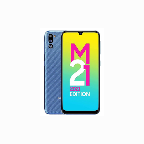 (Renewed) Samsung Galaxy M21 2021 Edition - Arctic Blue, 4GB RAM, 64GB Storage - FHD+ sAMOLED