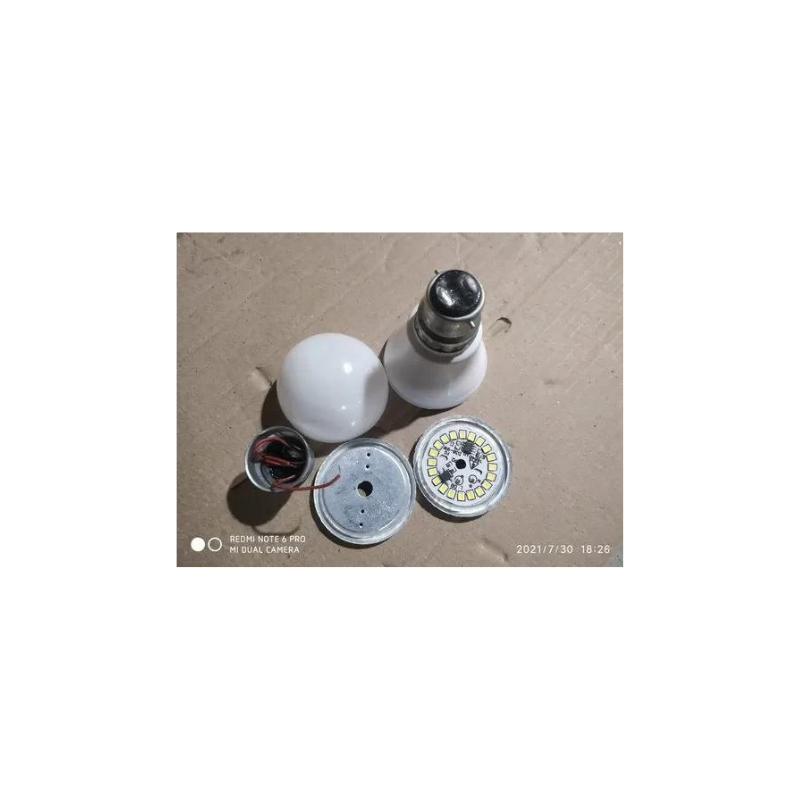 OEM Round Dob LED Bulb Raw Material 9w, LED Bulb Quality: Pp, LED Bulb Power: 9 Watt