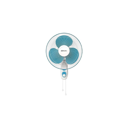Bajaj Frore Neo 400 MM Wall Mount Fan|Wall Fan for Kitchen & Home| Smooth Oscillation|100% CopperMotor| HighAir Delivery|3-Speed Control| Rust Free| 2-Yr Warranty Blue