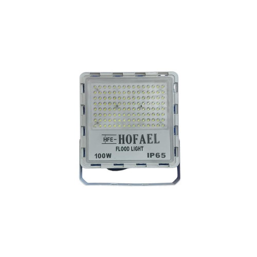 HOFAEL 100 Watts IP65 LED Outdoor Flood Light | Water Proof | One Year Replace Warranty | 110 Lumens Per Watt (1 Light 100 Watt)