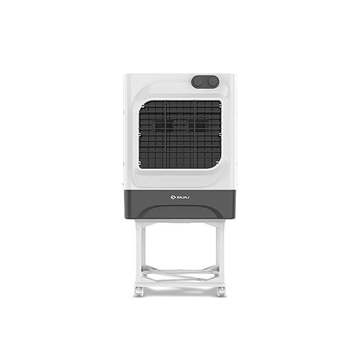 BAJAJ MDB60 Dessert AIR Cooler,60L, with Typhoon Blower Technology, 70 FEET Powerful AIR Throw