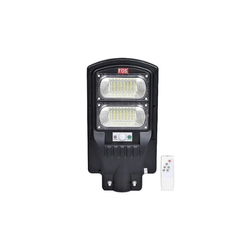 FOS Solar LED Street Light 40W with Remote Control (Cool White)