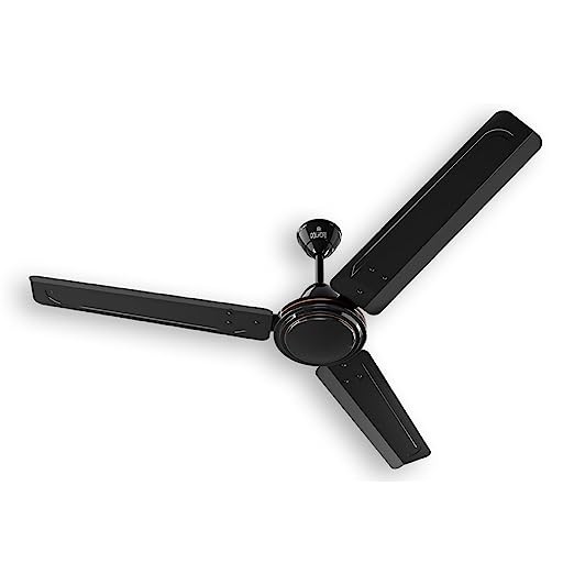 Polycab Zoomer High Speed 1200 mm 1 star rating Ceiling Fan (Smoke Brown)