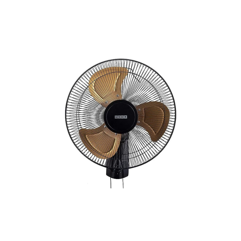USHA Colossus Rust Free Aluminium Blade 400mm Wall Fan (Golden)