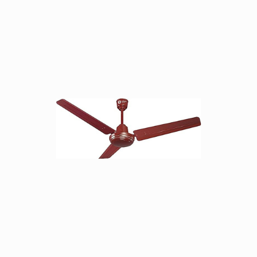 Orient Electric New Breeze 1400mm Decorative ceiling fan | Ribbed Blades and durable copper motor (Brown)