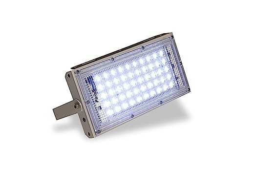D'Mak 50 Watts LED Outdoor Brick Lens Square Flood Light (Cool White)
