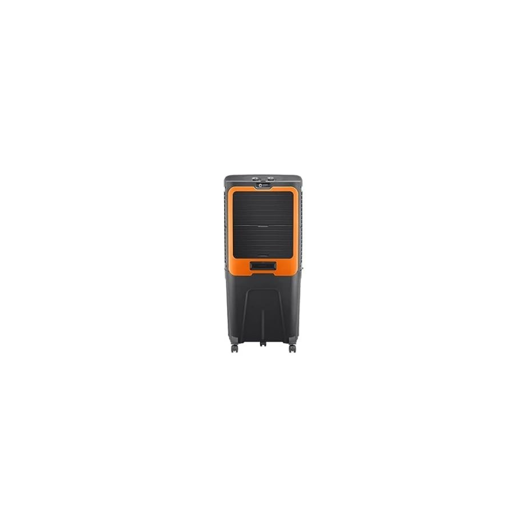Orient Electric Ultimo 88L Desert Air Cooler with Densenest Honeycomb pads, Ice chamber & High Air Delivery | Desert Cooler for home (Grey and Orange)