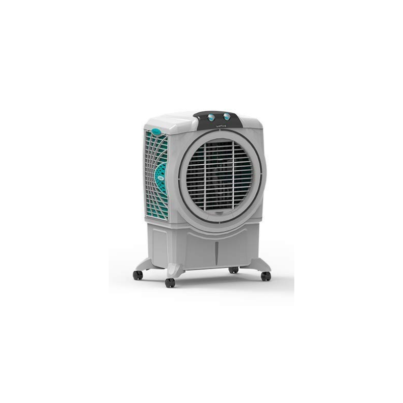 Symphony Sumo 75 XL Desert Air Cooler For Home with Honeycomb Pads, Powerful +Air Fan, i-Pure Console and Low Power Consumption (75L, Grey)