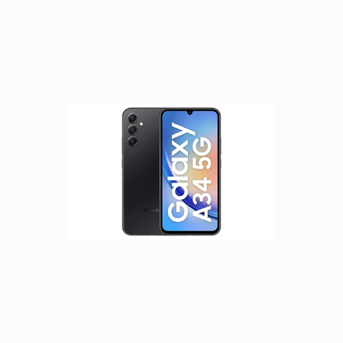 (Renewed) Samsung Galaxy A34 5G (Awesome Graphite, 8GB, 128GB Storage)