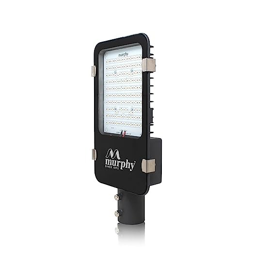 Murphy 75W Waterproof Outdoor Street Light, (Cool White)(Electric, Aluminium)
