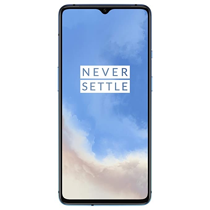 (Renewed) OnePlus 7T Glacier Blue, 8GB RAM, Fluid AMOLED Display, 128GB Storage, 3800mAH Battery