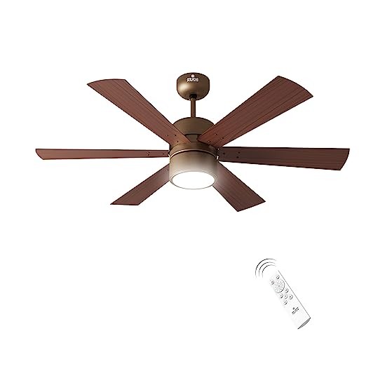 Polycab Divina 1200 mm 3 star Ceiling Fan (Antique Copper Rosewood)