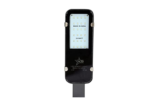 MJB LIGHTING Super Bright 24W LED Street Light Waterproof Outdoor Lighting for Powerful Illumination
