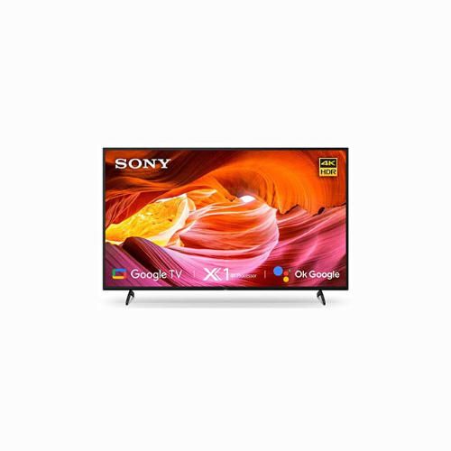 Sony Bravia 139 cm (55 inches) 4K Ultra HD Smart LED Google TV KD-55X75K (Black) (2022 Model) | with Alexa Compatibility
