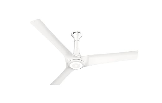 atomberg Aris Starlight 1200mm Ceiling Fans with Underlight, IoT and Remote Control | Smart Fan with Noiseless Operation | BLDC Motor 5 Star Rated Ceiling Fan | 2+1 Year Warranty (Marble White)